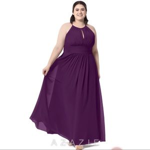 Azazie Grape Bonnie Bridesmaid Dress 16